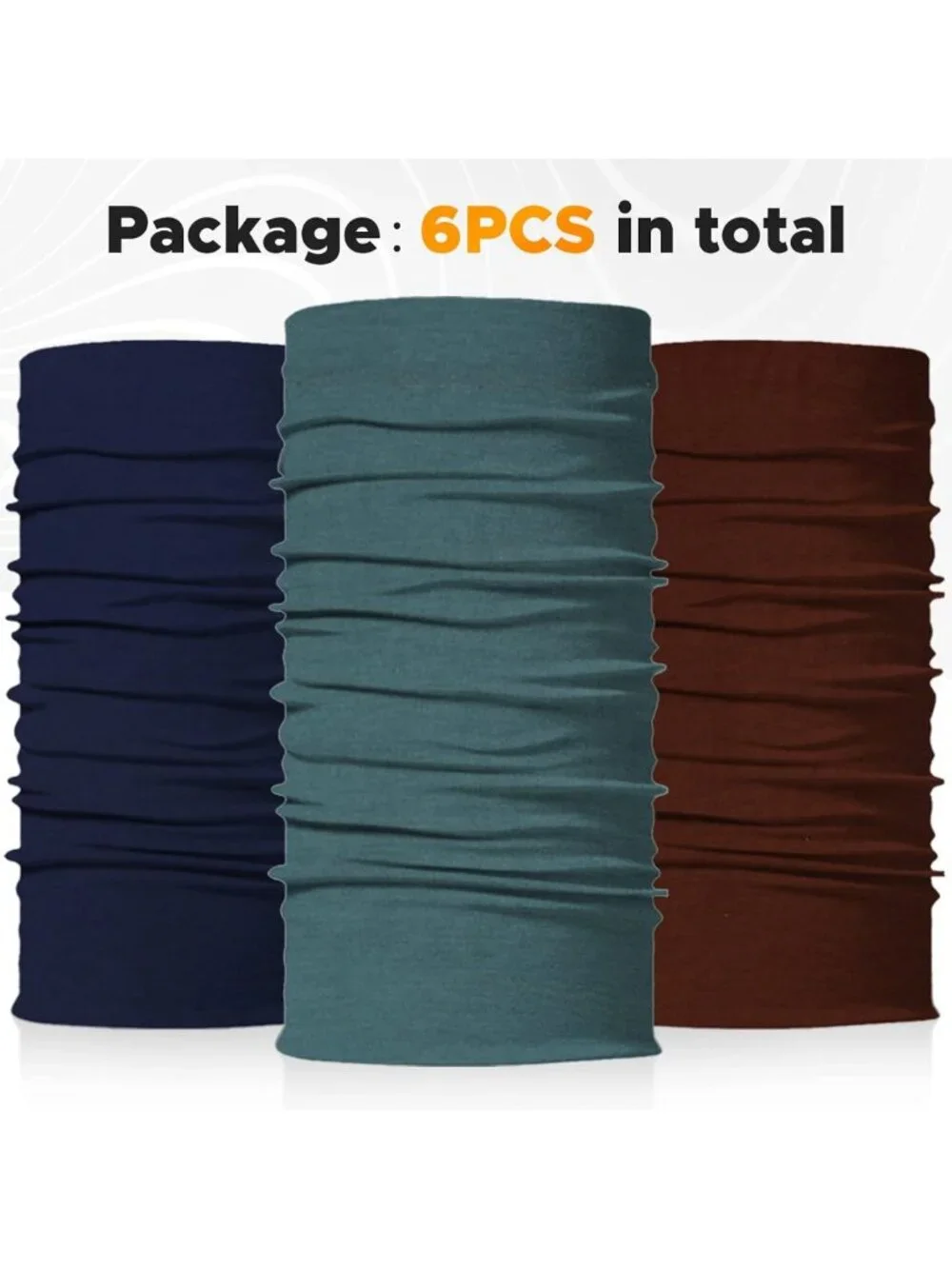 Versatile Bandana Neck Gaiter Head Wrap Balaclava Magic Scarf for Outdoor Use